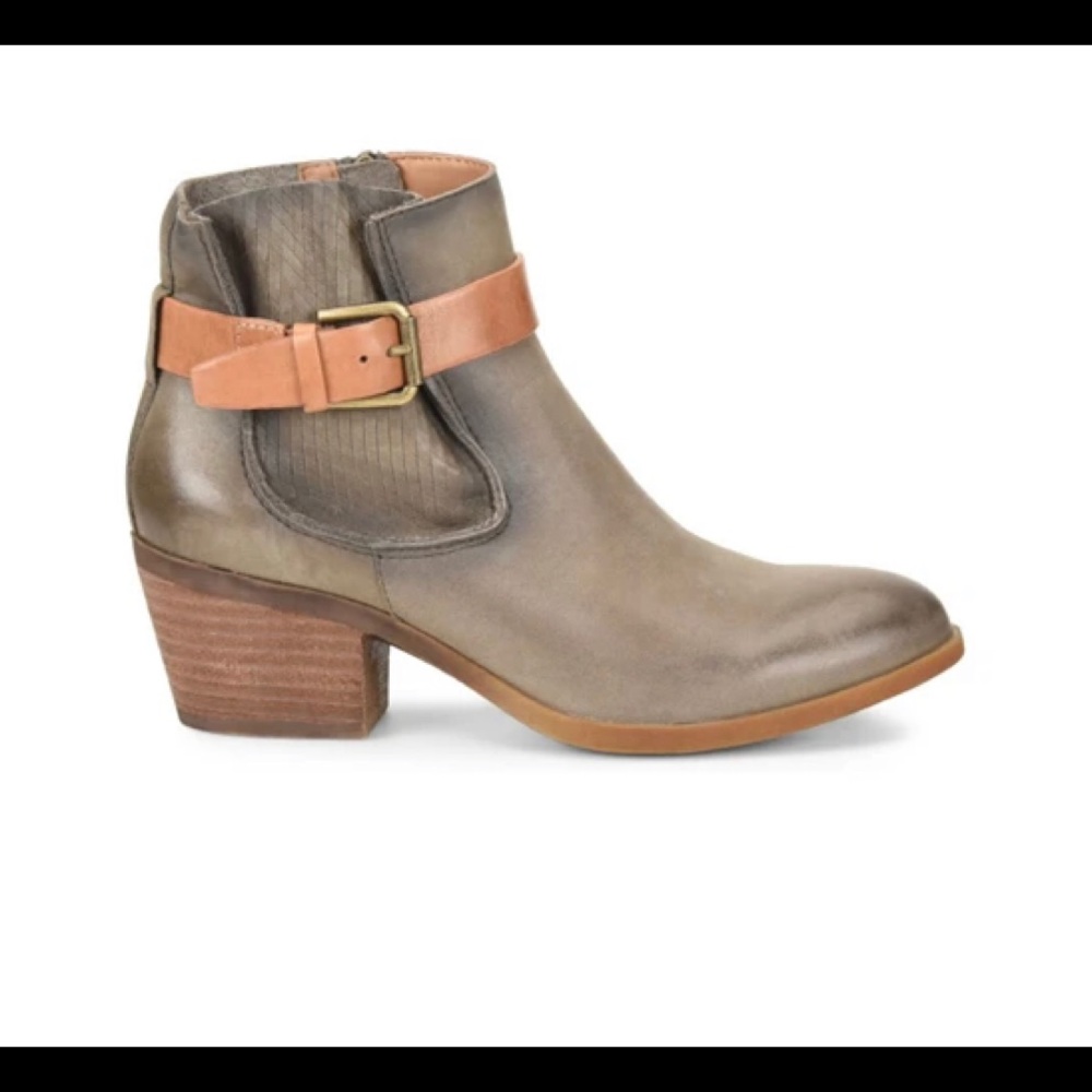 COMFORTIVA ✨NIB✨KAREN -PALE OLIVE/WHISKEY